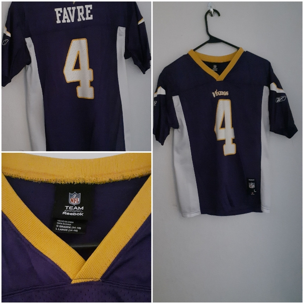 2/35-NFL TEAM JERSEY FOR WOMEN OR YOUTH (FAVRE)